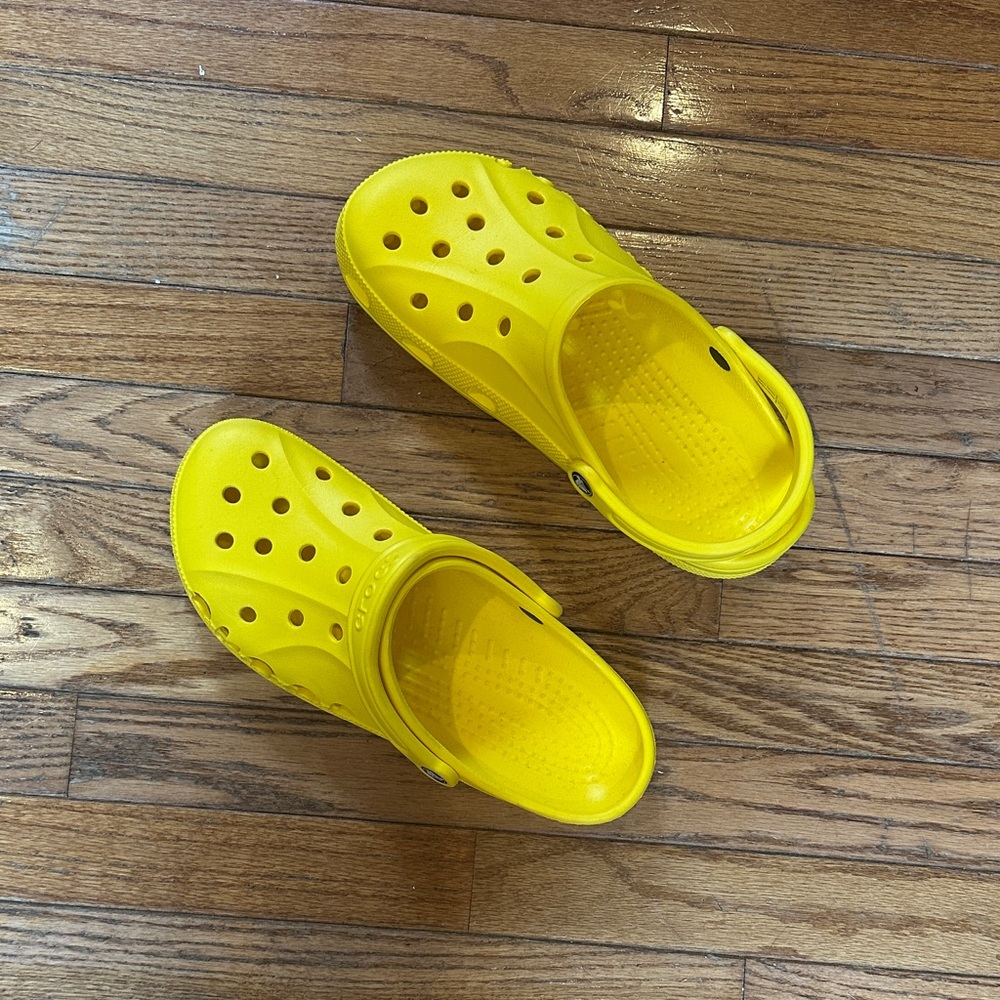 Men's Classic Yellow Slip-On Crocs